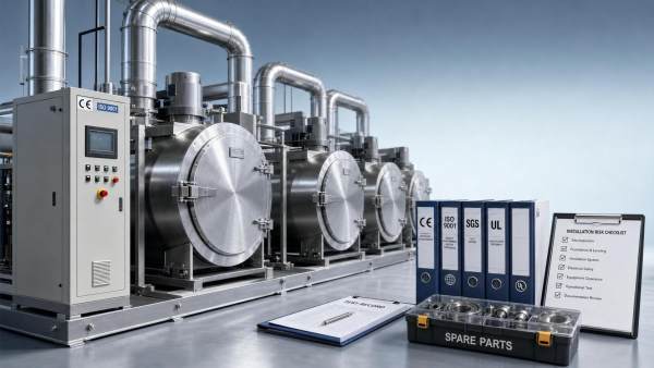 Industrial Drying Machines Supplier Checklist: Certifications, After-Sales Support, and Installation Risks