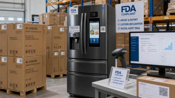 FDA Sets Aug. 1 Rule for AI Vision Smart Fridges