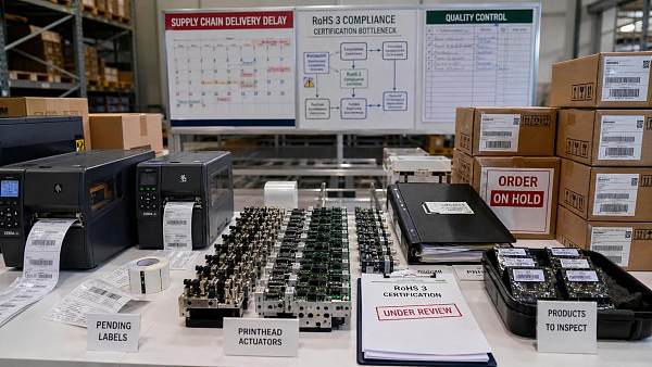 Thermal Barcode Printer Lead Times Hit 24 Weeks