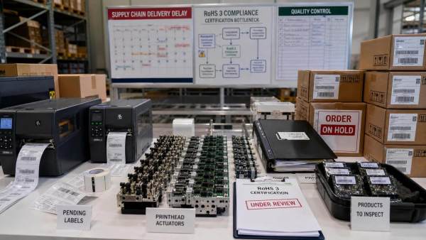 Thermal Barcode Printer Lead Times Hit 24 Weeks