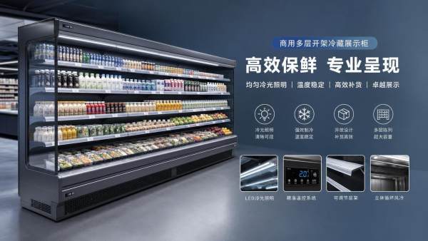 How to Choose Multideck Display Chillers: Key Sizes, Temperatures, and Merchandising Features