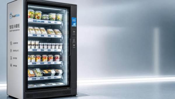 How Contactless Grab-and-Go Vending Improves Fresh Food Sales in Offices
