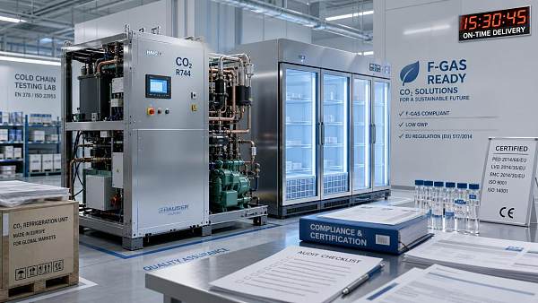 EU Tightens F-Gas Transition for CO2 Cold Rooms