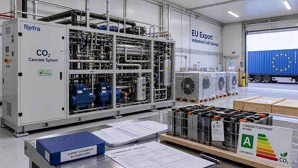 EU F-Gas Rules Take Effect Aug. 18: CO2 Cascade Cold Rooms Face Carbon Footprint Labeling