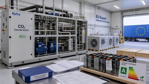 EU F-Gas Rules Take Effect Aug. 18: CO2 Cascade Cold Rooms Face Carbon Footprint Labeling