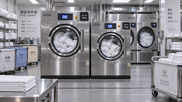 What Laundry Machine Capacity Is Right for Hotel Linens?