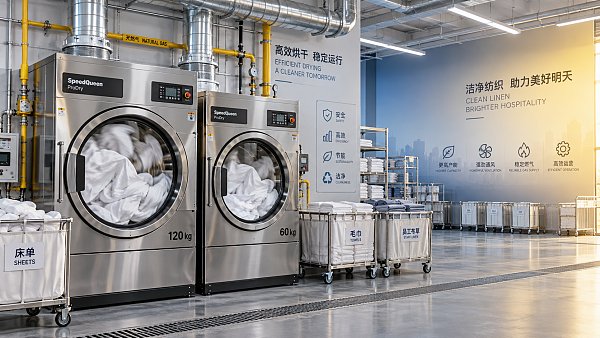 How to Size Gas-Heated Industrial Drying Machines for Laundry Throughput