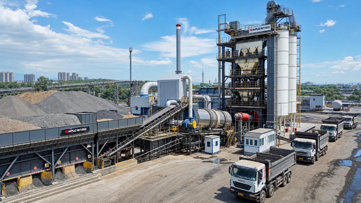 Continuous Asphalt Mixing Plants: Cost vs Output Continuous Asphalt Mixing Plants: Cost vs Output