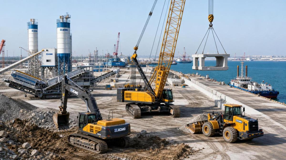 Large Scale Construction Machinery for Ports: What to Compare First Large Scale Construction Machinery for Ports: What to Compare First