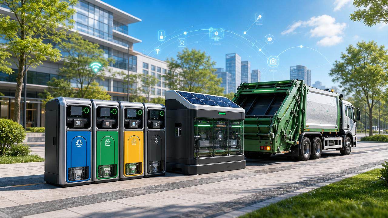What smart waste management systems improve first
