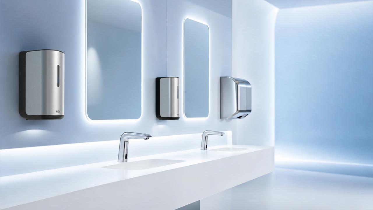 Do infrared sensor dispensers really improve hygiene control?