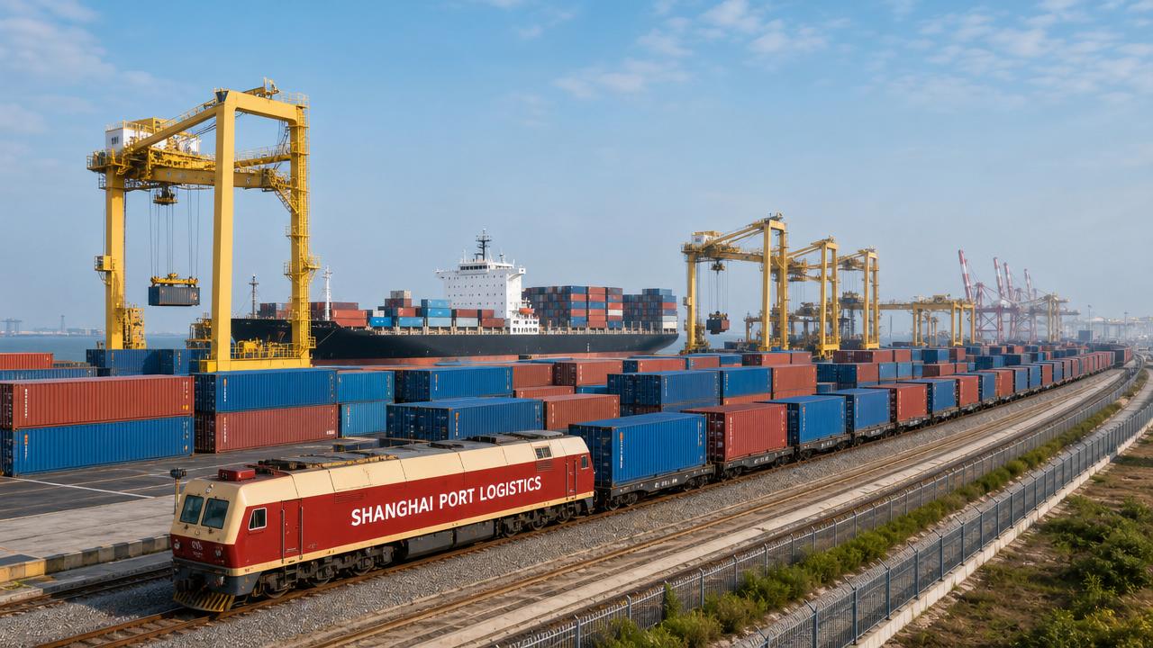 Shanghai Port Export Logistics Costs Rise 8.3% Weekly