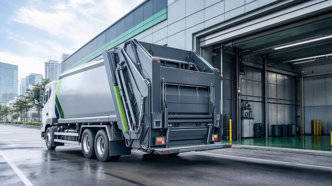 Why hydraulic garbage compaction can lower haulage costs
