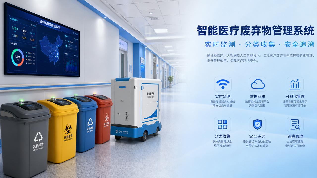 How smart waste management systems for hospitals cut risk