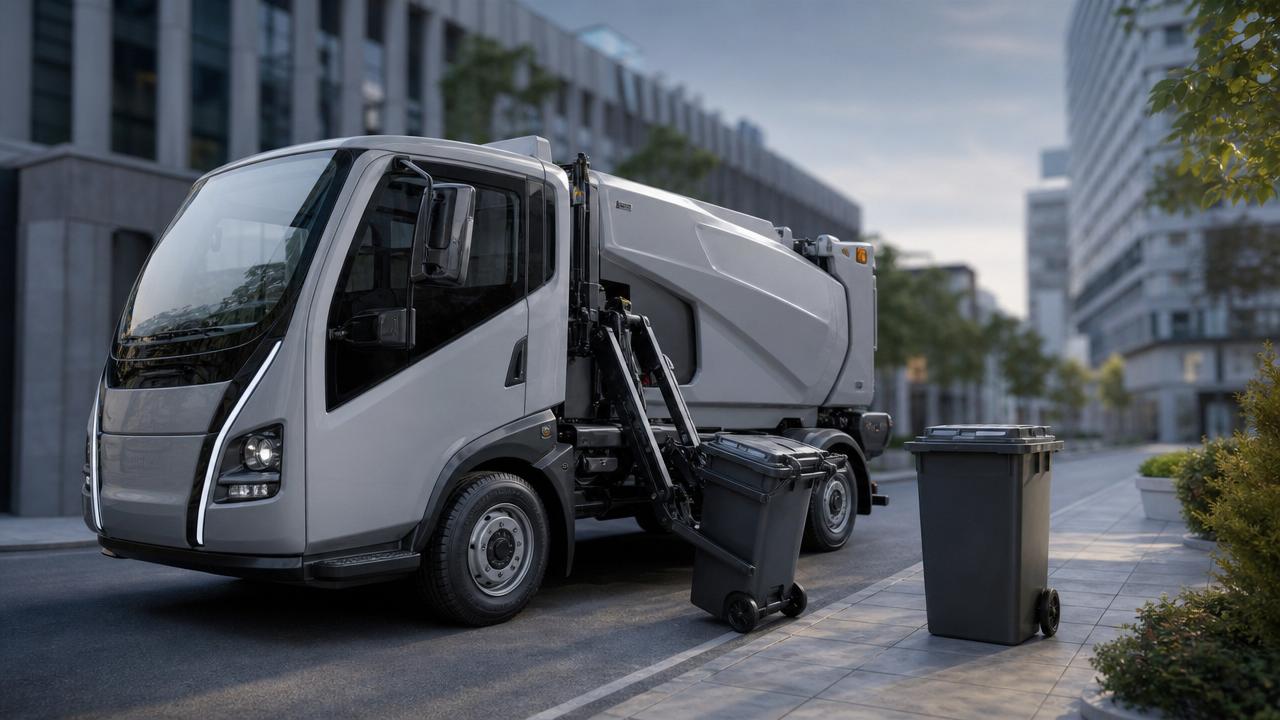 Which sanitation trucks fit dense urban routes?