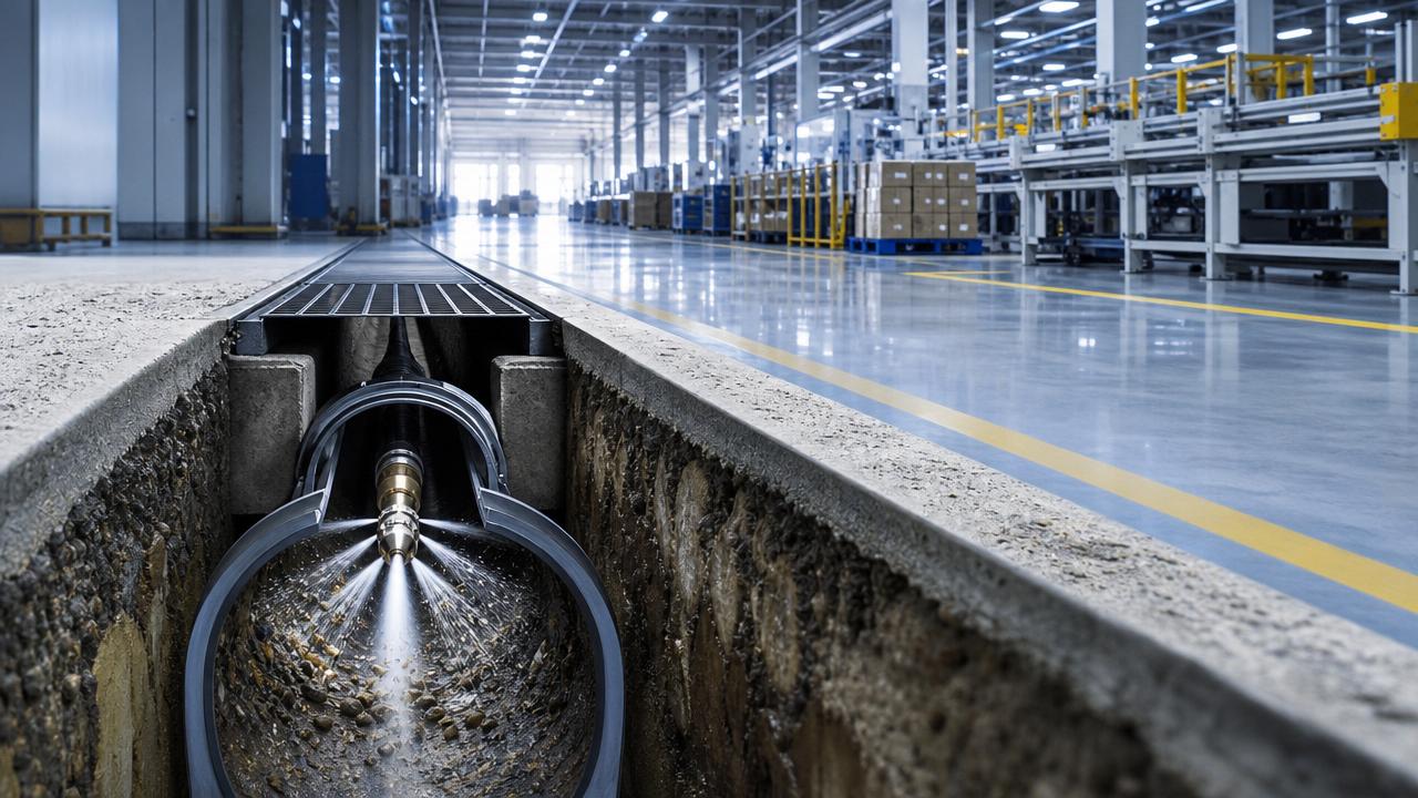 When industrial drain jetting prevents costly shutdowns