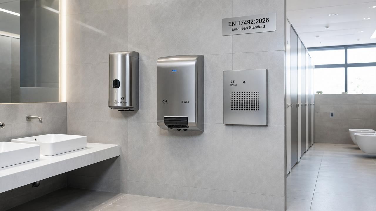 EN 17492:2026 Enters Force in EU: Contactless Bathroom Devices Must Achieve Full Compliance from 1 June 2026