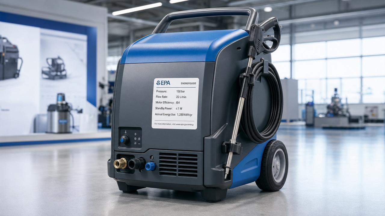 U.S. EPA Energy Labeling Rule Takes Effect for Commercial Pressure Washers