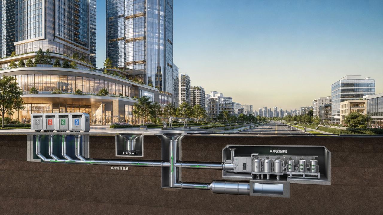 Automated Waste Collection for Dense Sites: When Underground Systems Fit