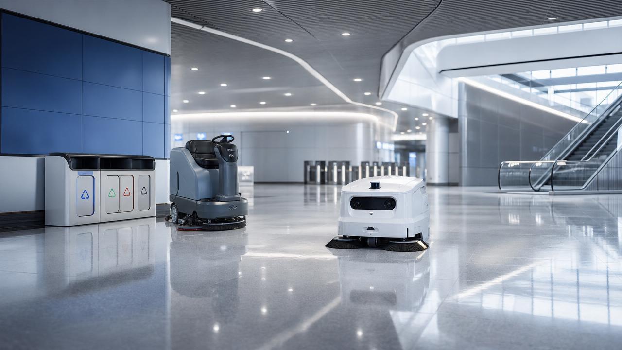 Public Space Hygiene: Choosing Bins, Sweepers, and Cleaning Robots by Site