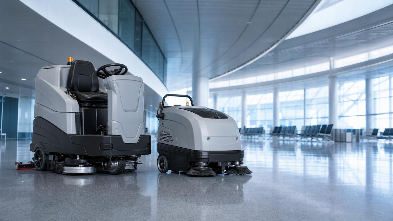 Commercial Floor Care Equipment Buying Guide: Scrubbers, Sweepers, and Cost per Cleaned Square Foot