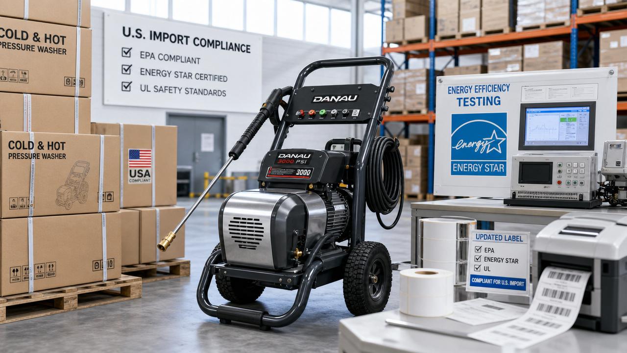 EPA Cuts Pressure Washer Label Transition to 90 Days