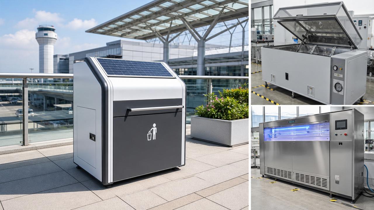Japan Enforces Dual Weathering Tests for Solar Compacting Bins
