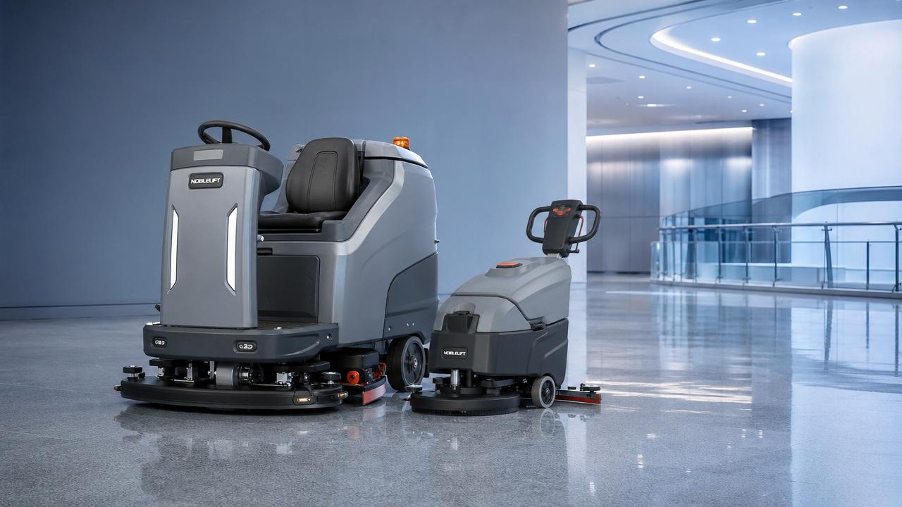 Ride-on Scrubbers vs Walk-Behind Models: How to Choose by Area, Runtime, and Labor