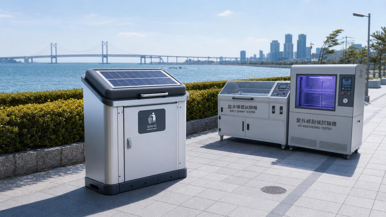 Japan Enforces Dual Aging Tests for Solar Compacting Bins