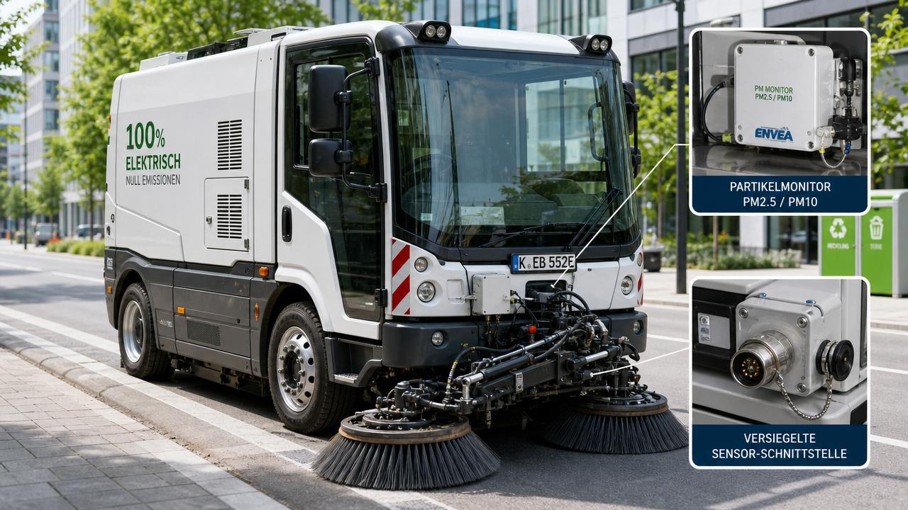 Germany Requires PM Monitoring on EV Street Sweepers