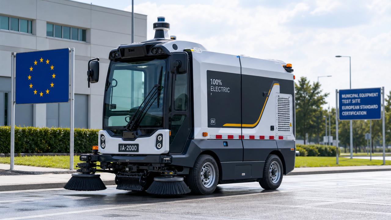 EU Sets New CE Rules for EV Street Sweepers