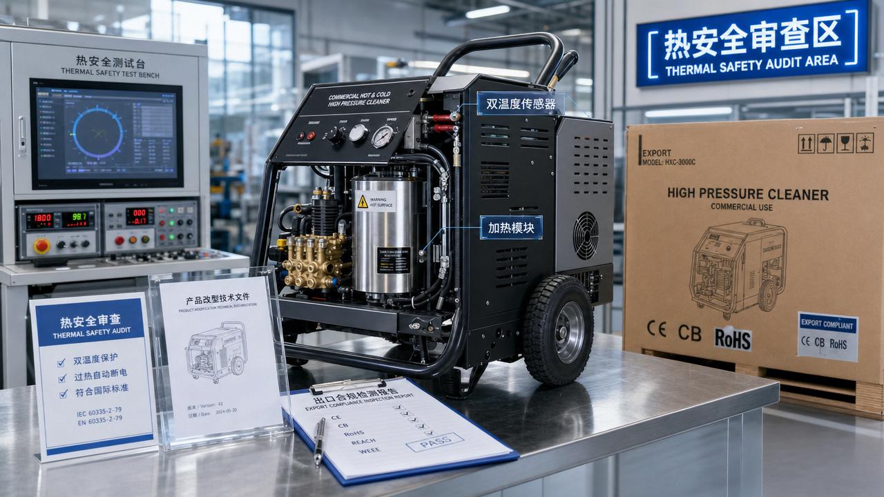 CPSC Opens Review of Commercial Pressure Washer Heat-Safety Rule