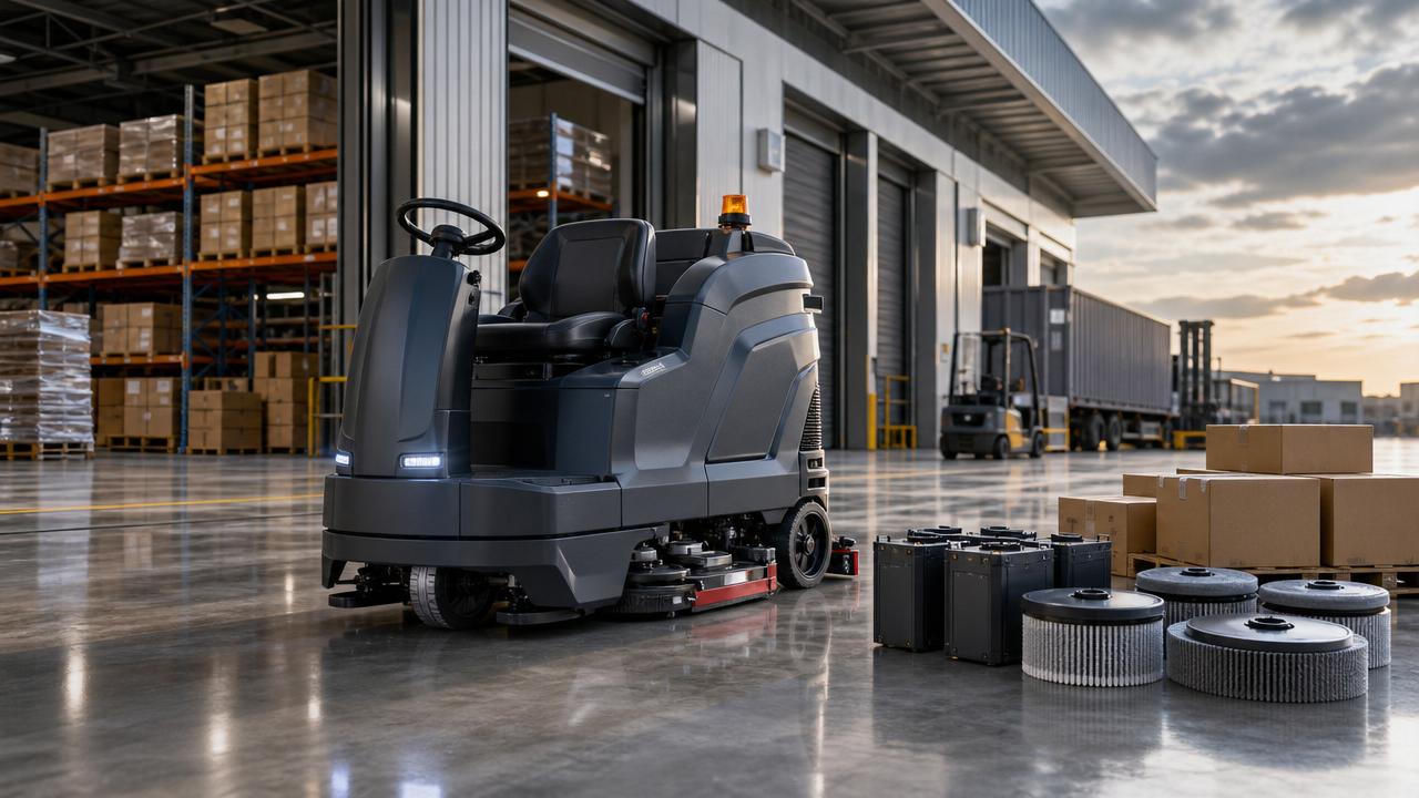 Ride-on Floor Scrubber Export Prices to Europe Rise 12.3%