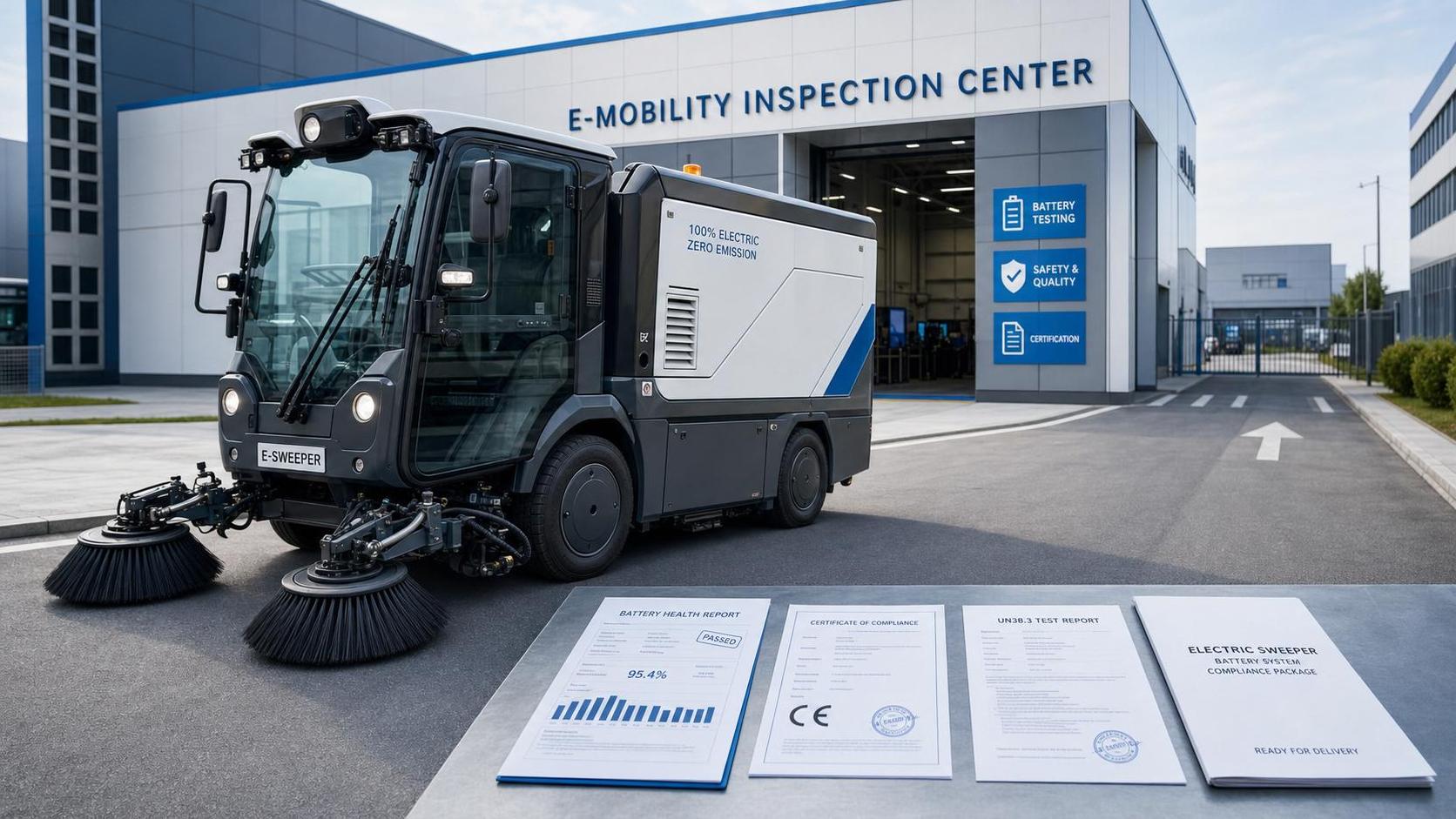 EU Adds Battery Health Report Rule for EV Sweepers