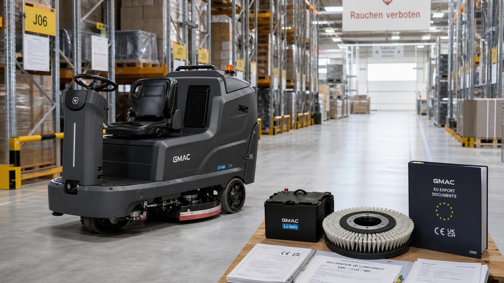 EU Export Price for Ride-on Floor Scrubbers Rises 12.3% in Q2