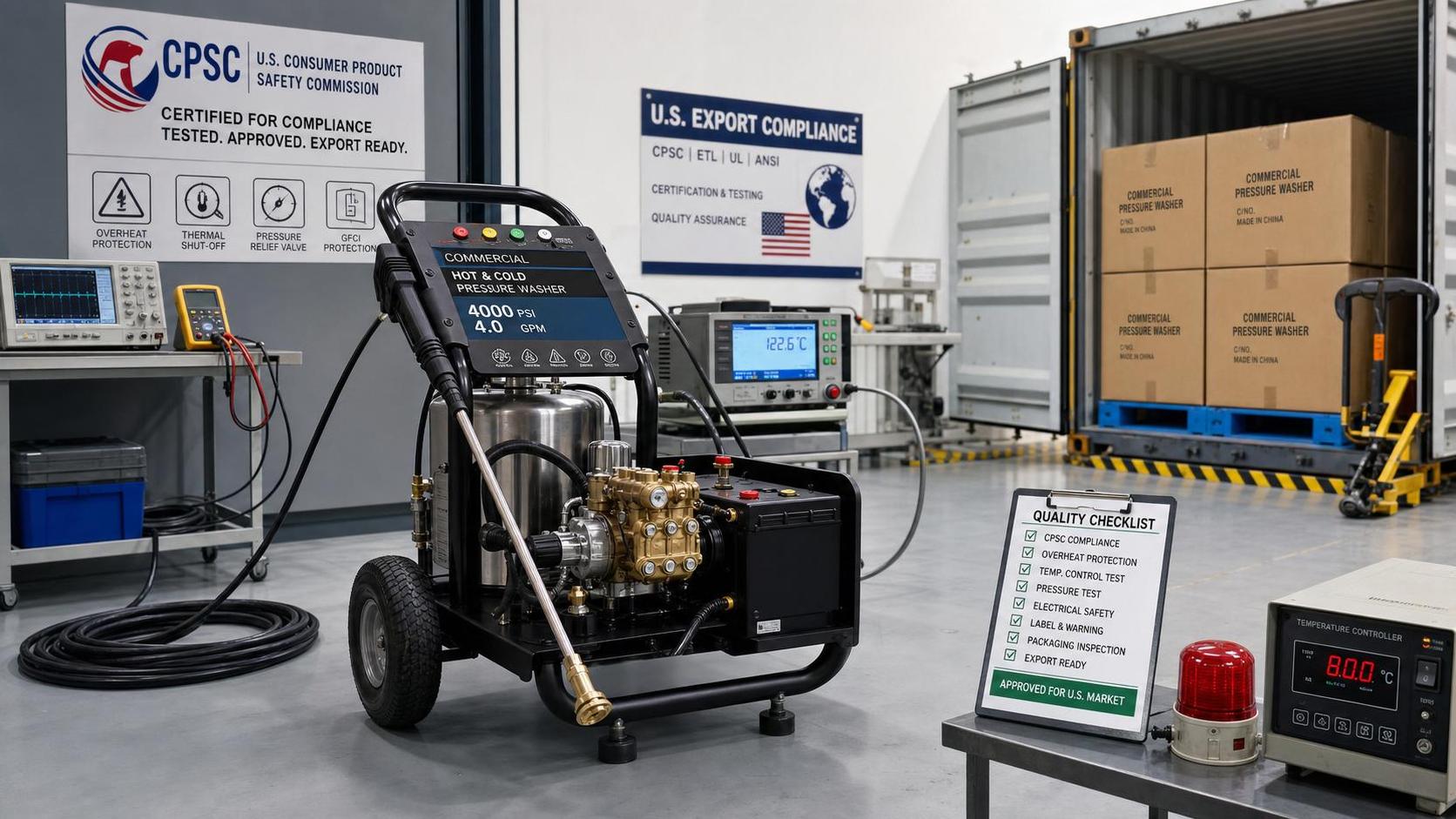 CPSC Review Tightens Export Path for Pressure Washers