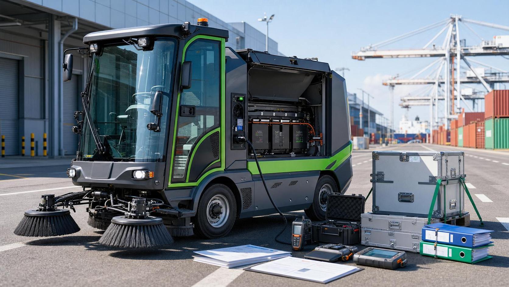 EU July Rule Requires Battery Health Passports for EV Street Sweepers
