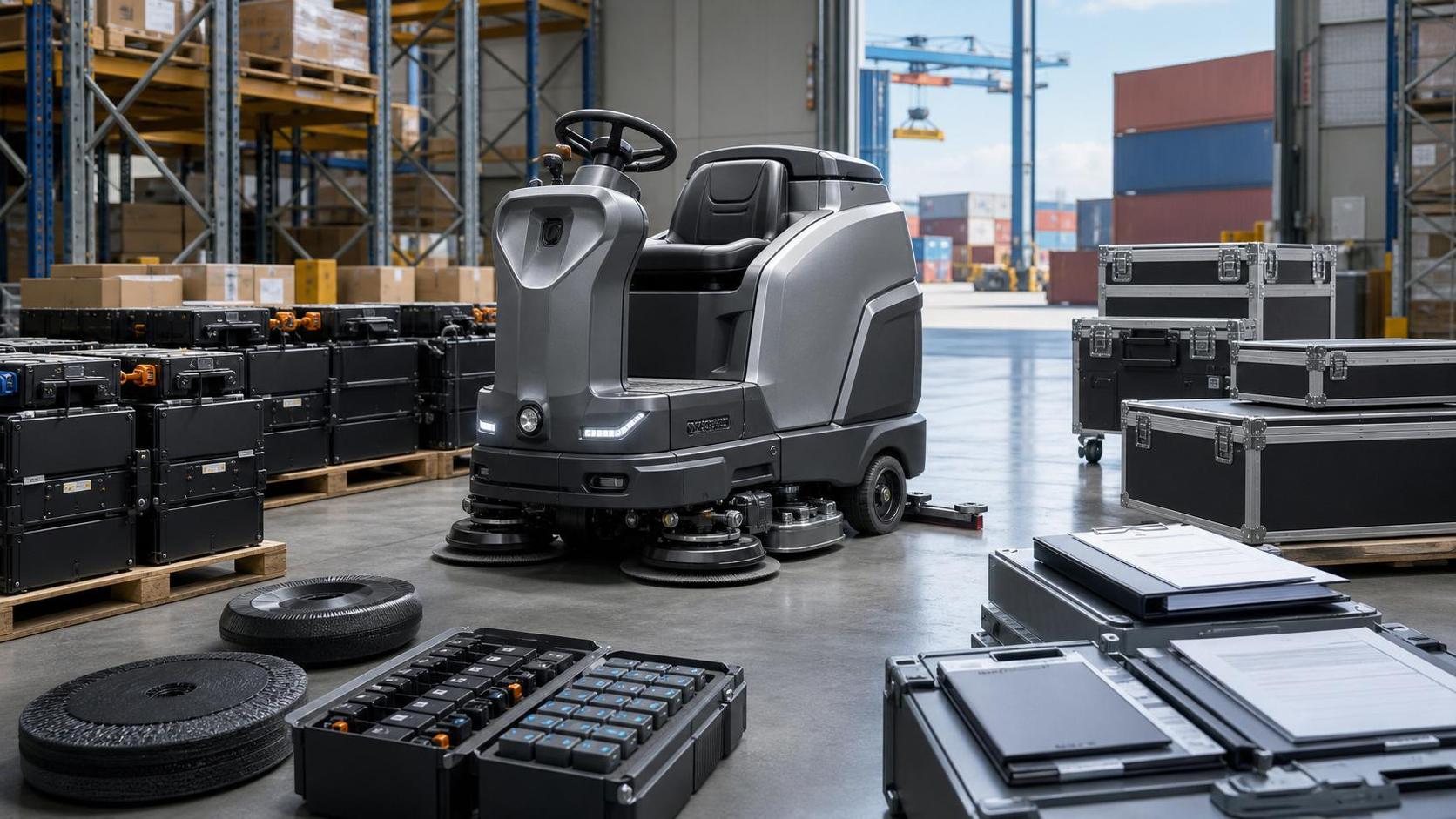 EU Ride-on Scrubber Export Prices Hit Three-Year High