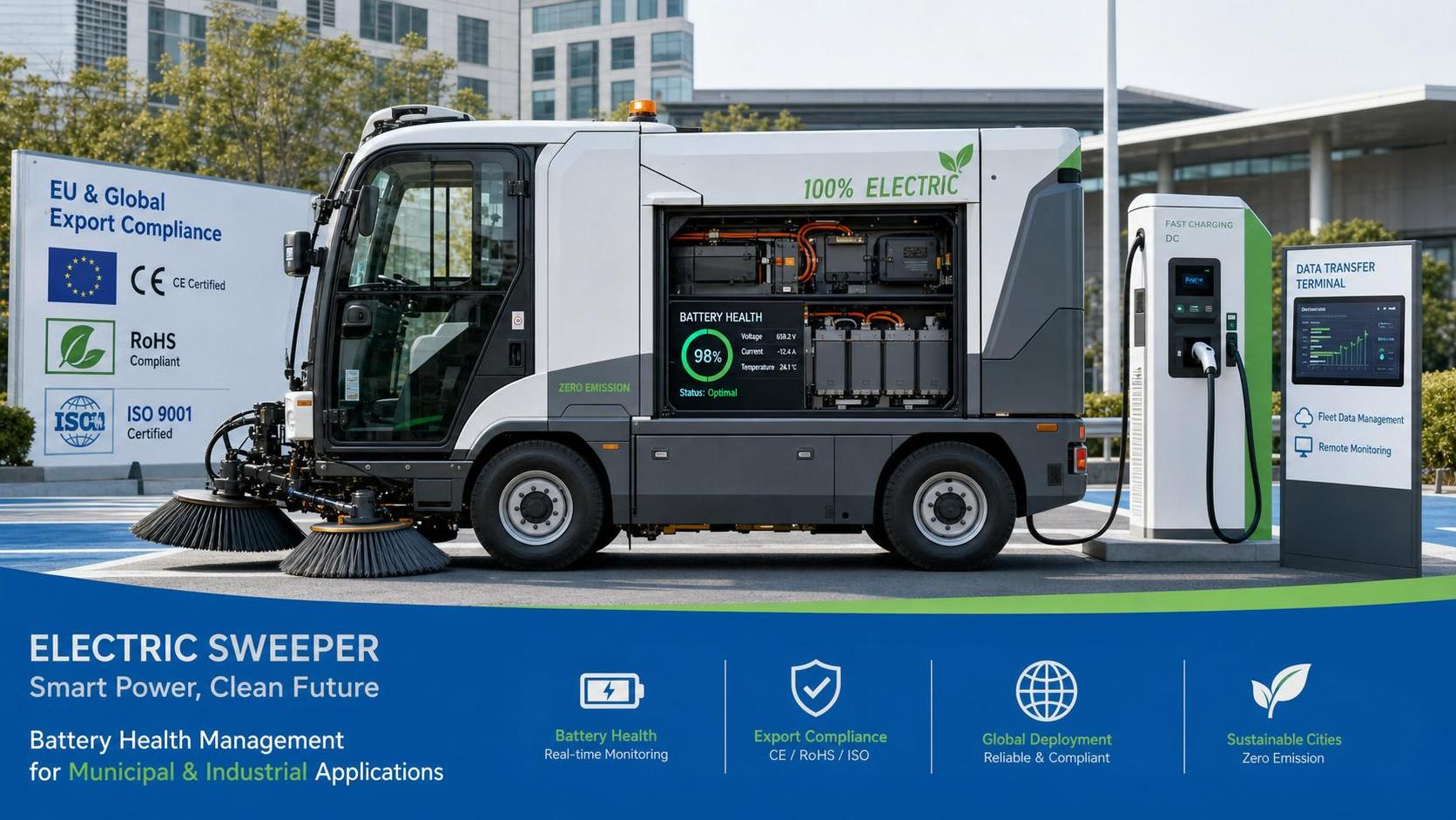 EU Mandates Battery Health Passports for EV Sweepers