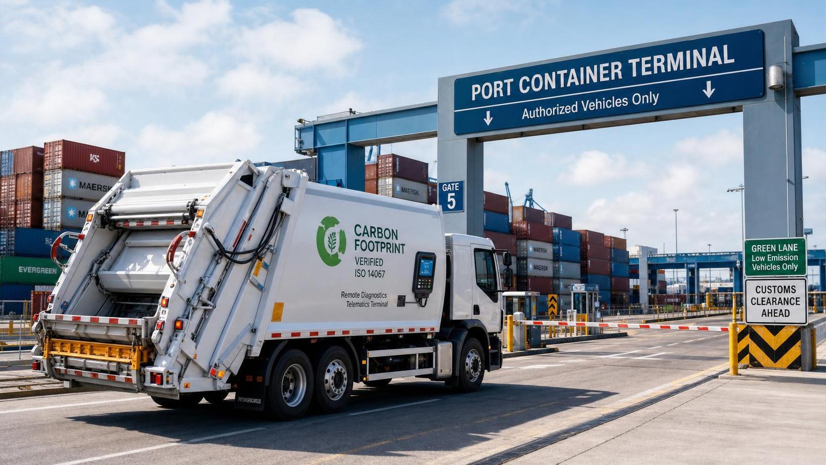 PSA Singapore Opens Fast Lane for Rear Loader Garbage Trucks