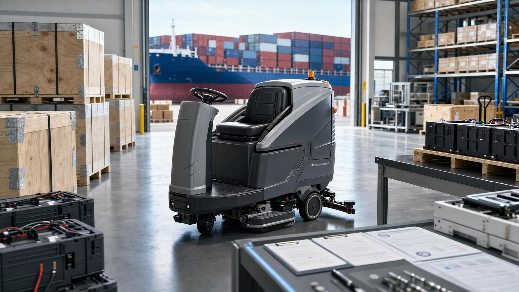 EU Export Prices for Ride-on Scrubbers Hit 3-Year High
