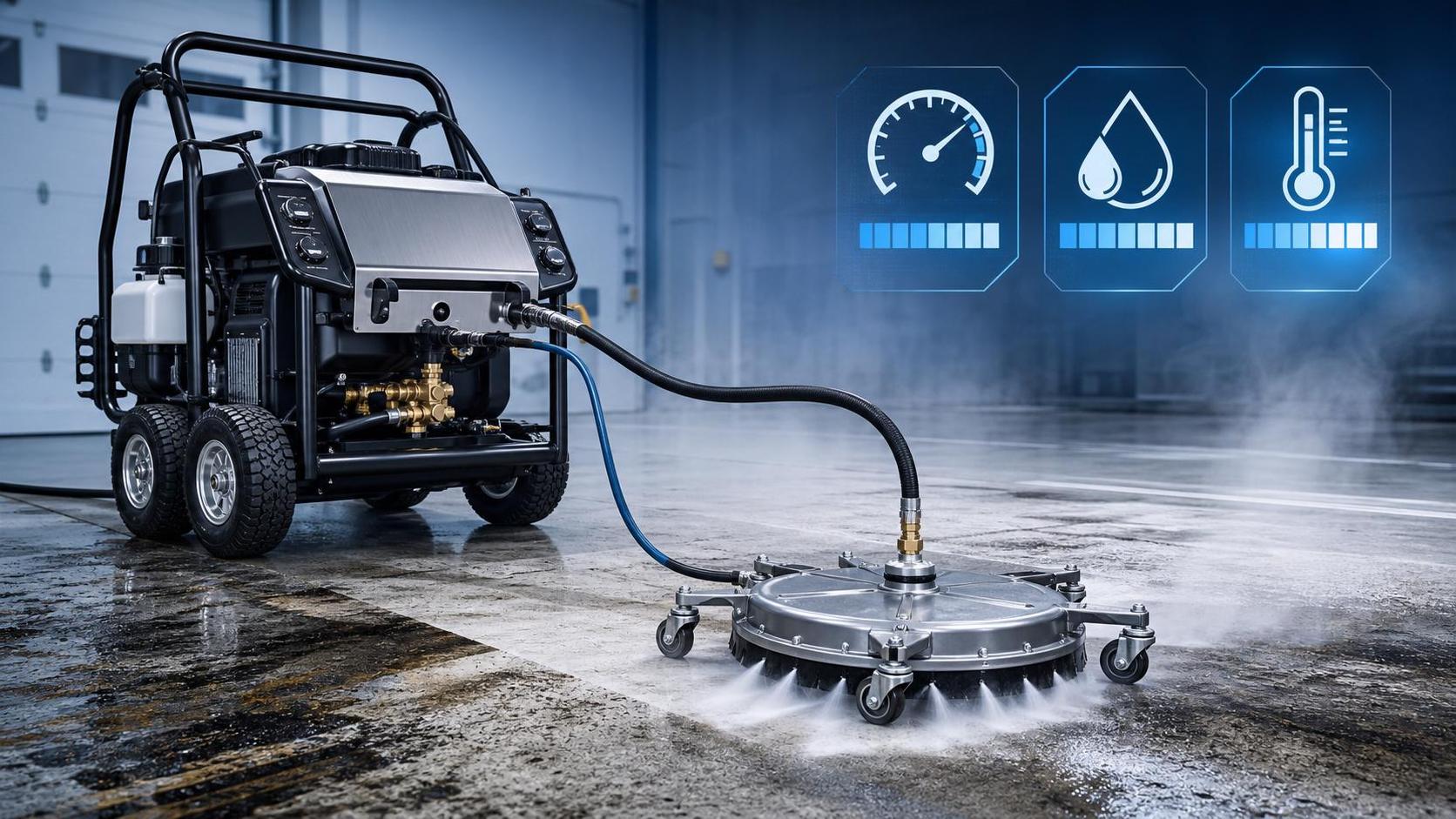 Pressure Washers for Heavy Duty Cleaning: What PSI, GPM, and Heat Output Matter Most?