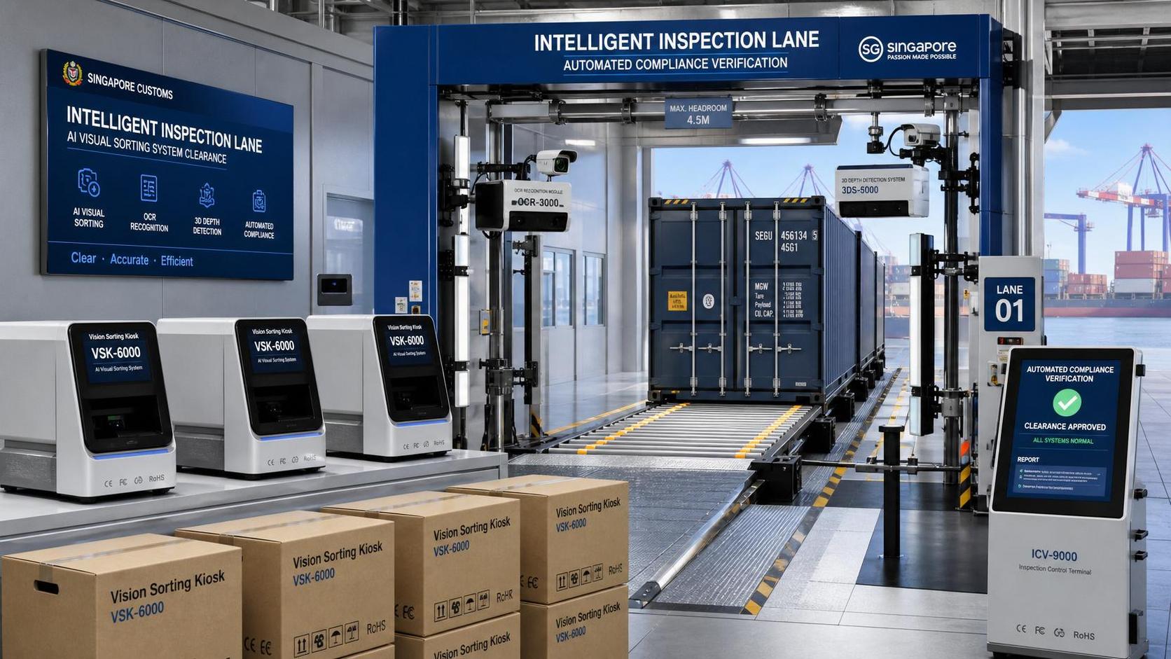 PSA Launches AI Clearance Lane for Vision Sorting Kiosks