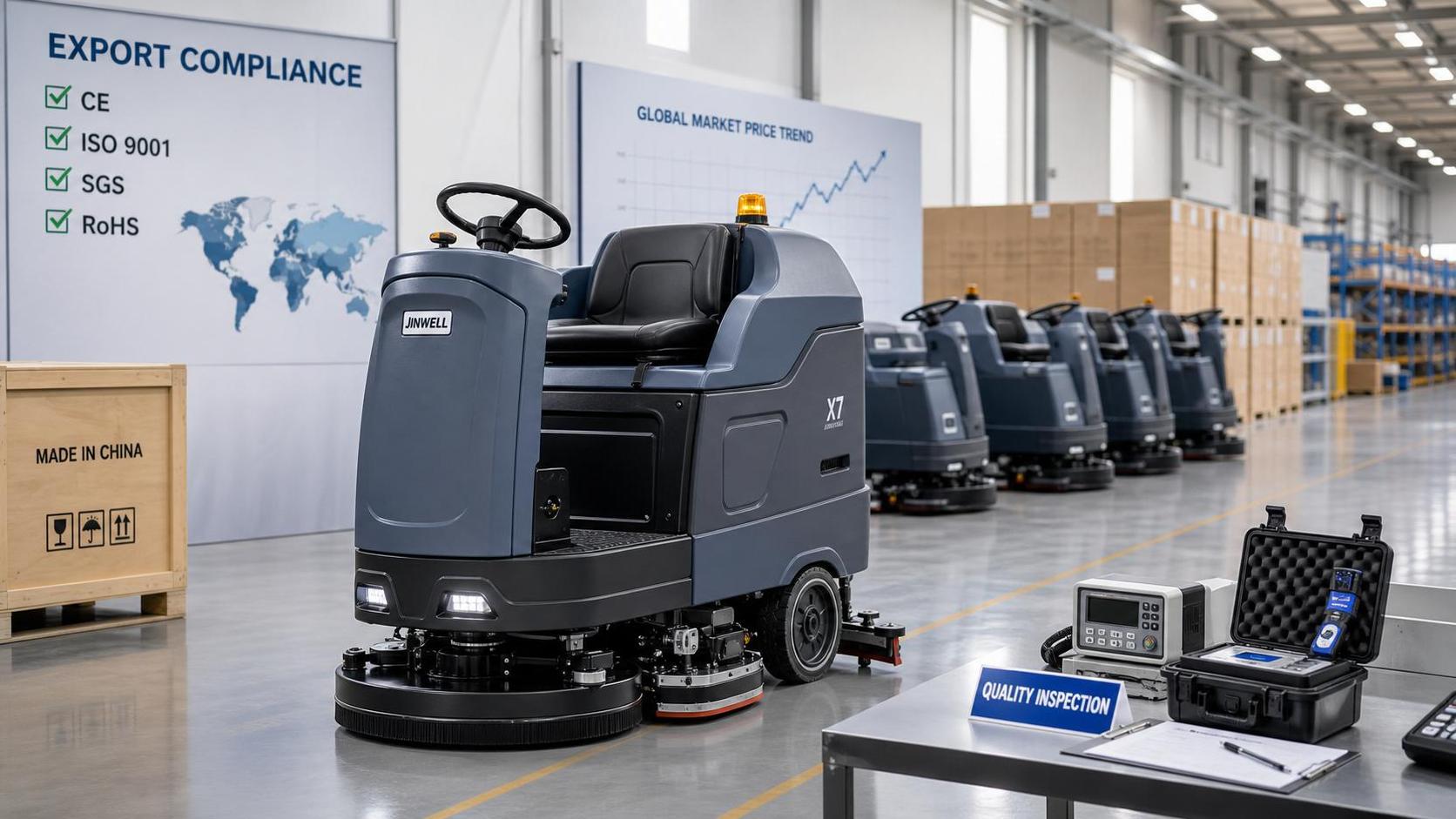 Middle East Ride-on Scrubber Prices Jump on SASO Rule