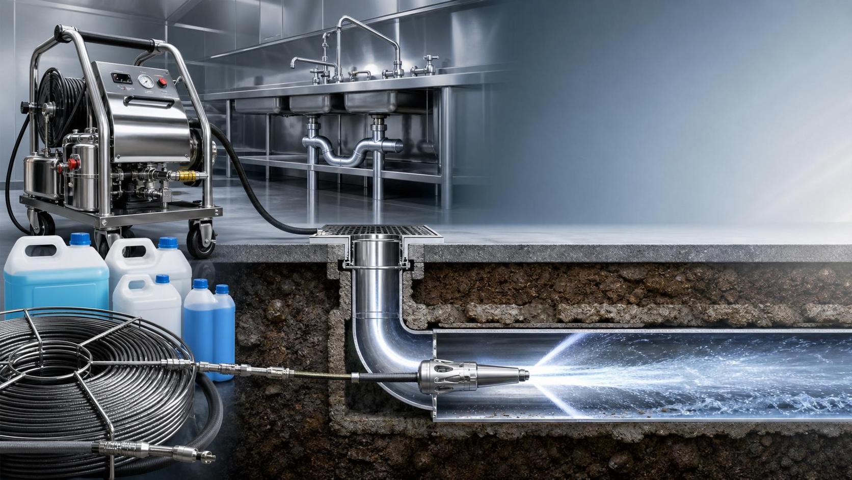 Best Drain Cleaners for Commercial Buildings: Types, Pipe Limits, and Use Cases