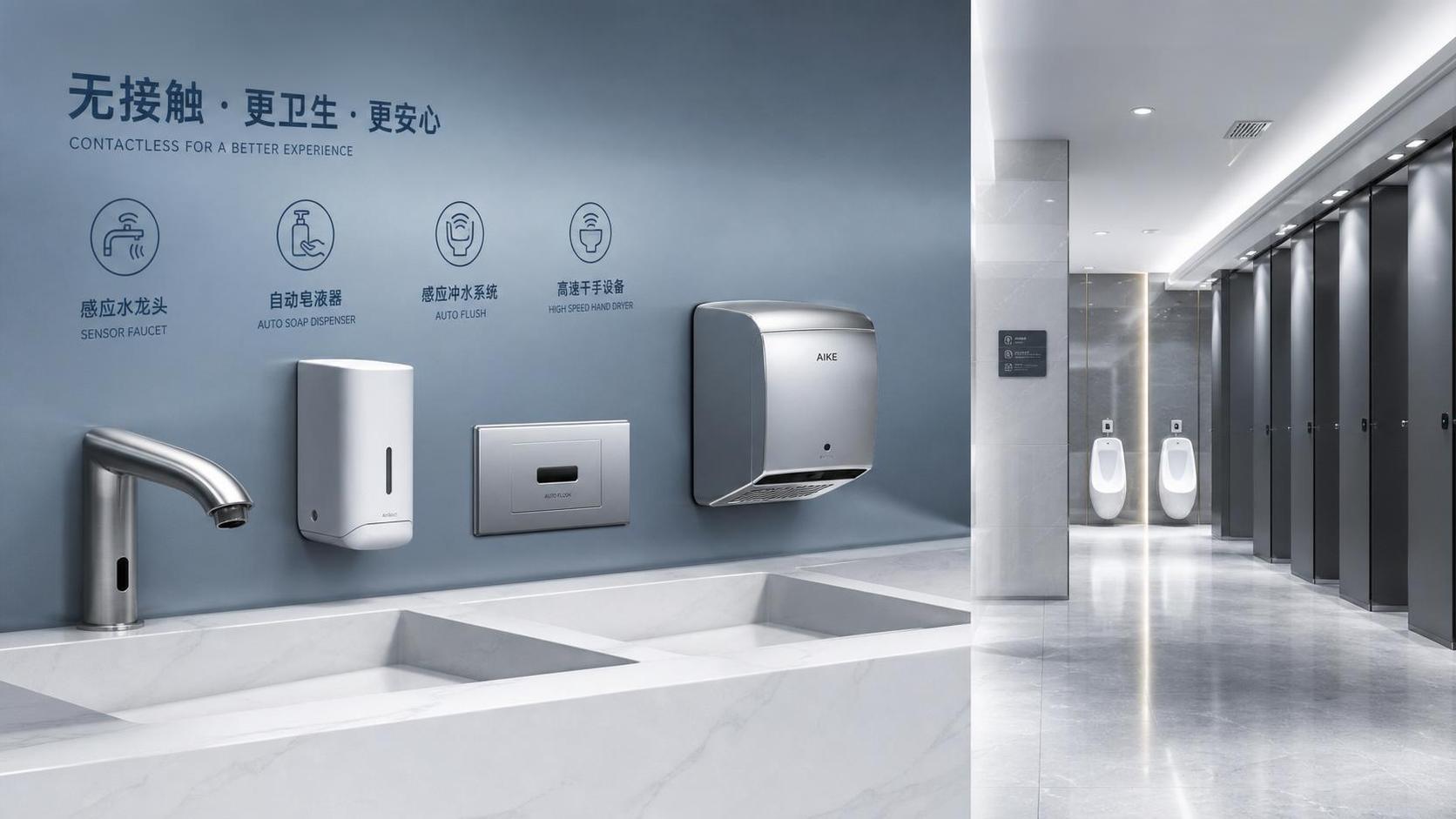 Touchless Restroom Solutions for High-Traffic Facilities: What to Install and Why