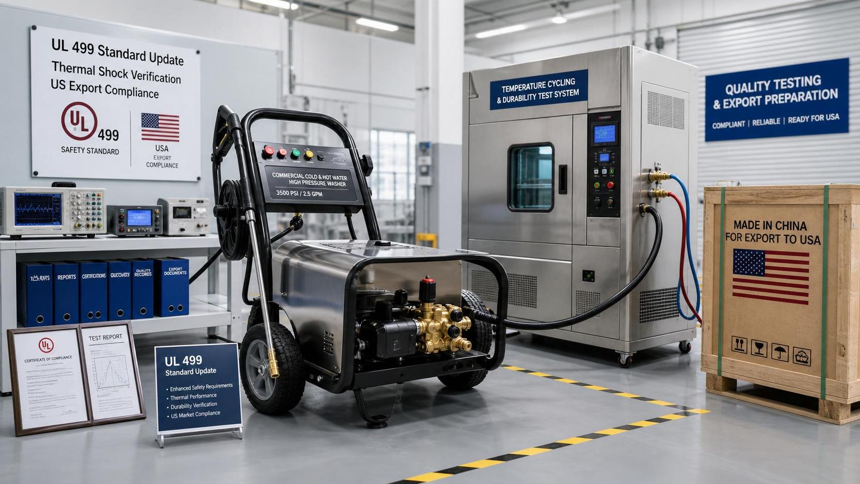 UL Updates ANSI/UL 499 for Hot/Cold Pressure Washers