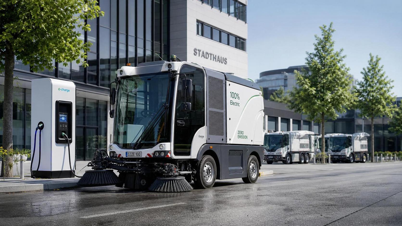 EU Makes EV Street Sweepers Mandatory in 2027 Tenders