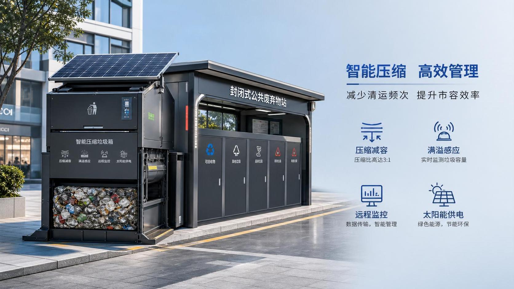Smart Bin Compaction Technology: What It Is and How It Reduces Collection Frequency