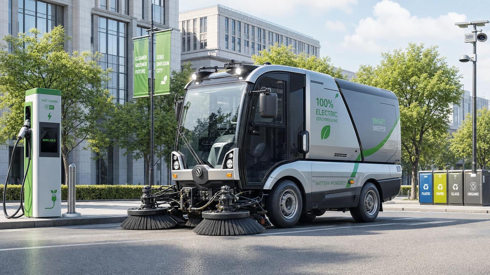 EU Rule Takes Effect for EV Street Sweepers